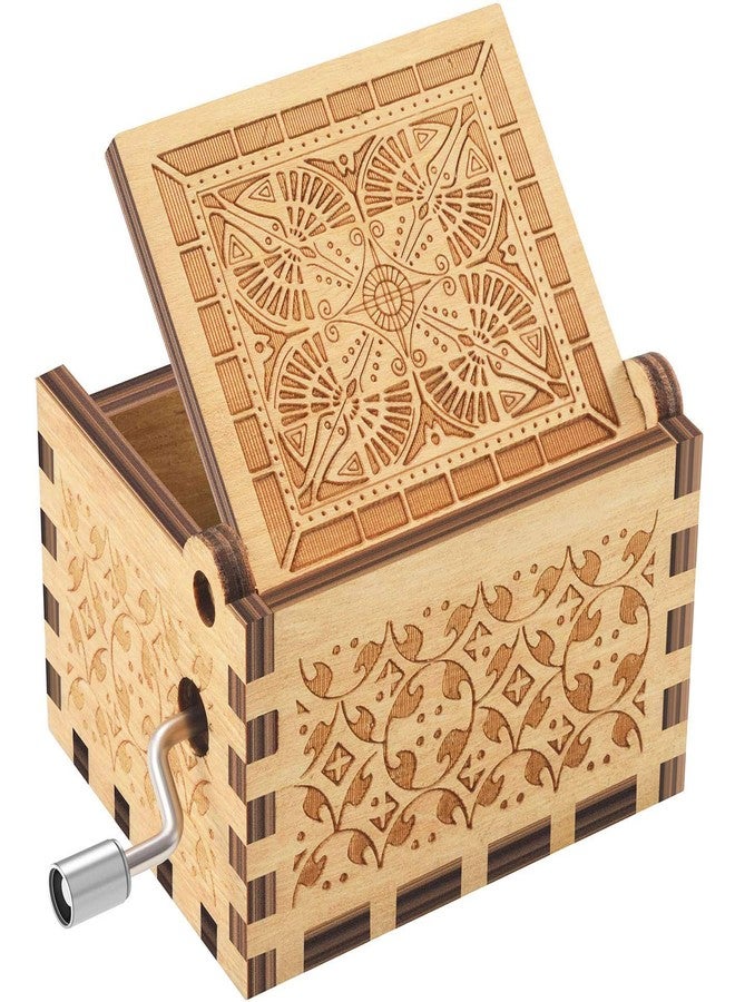 ukebobo Wooden Music Box - Amazing Grace Music Score Music Box, Baptism Gifts, Faith Gifts for Friends, Women, Kids, Families - 1 Set(Xin) - Image 3